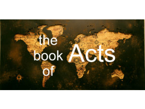 Bible Study - Jerry Sturgill - Acts